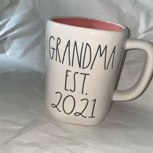 Rae Dunn Grandma Est 2021 Mug